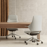 Caesar-M 中背時尚辦公室皮革大班椅會議椅